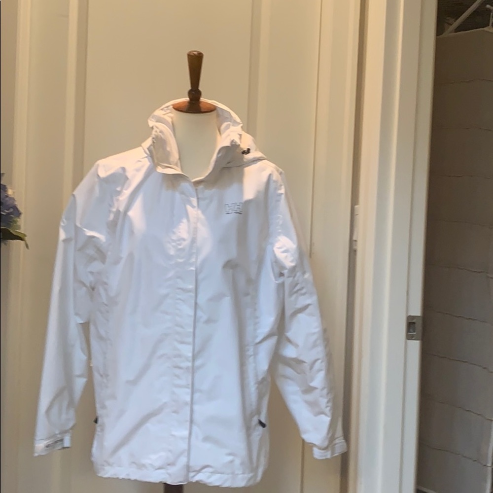 Helly Hansen rain jacket.